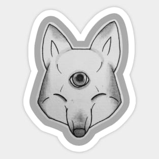 Fox Out Of Here Sticker